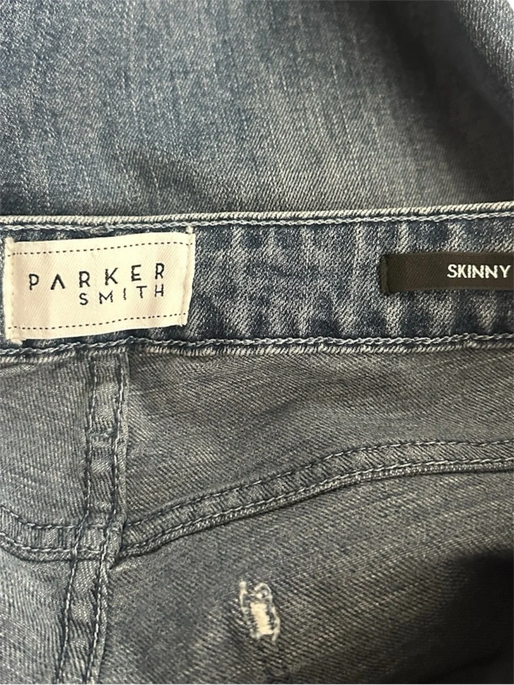Parker Smith Skinny Jeans Raw Hem Size 29